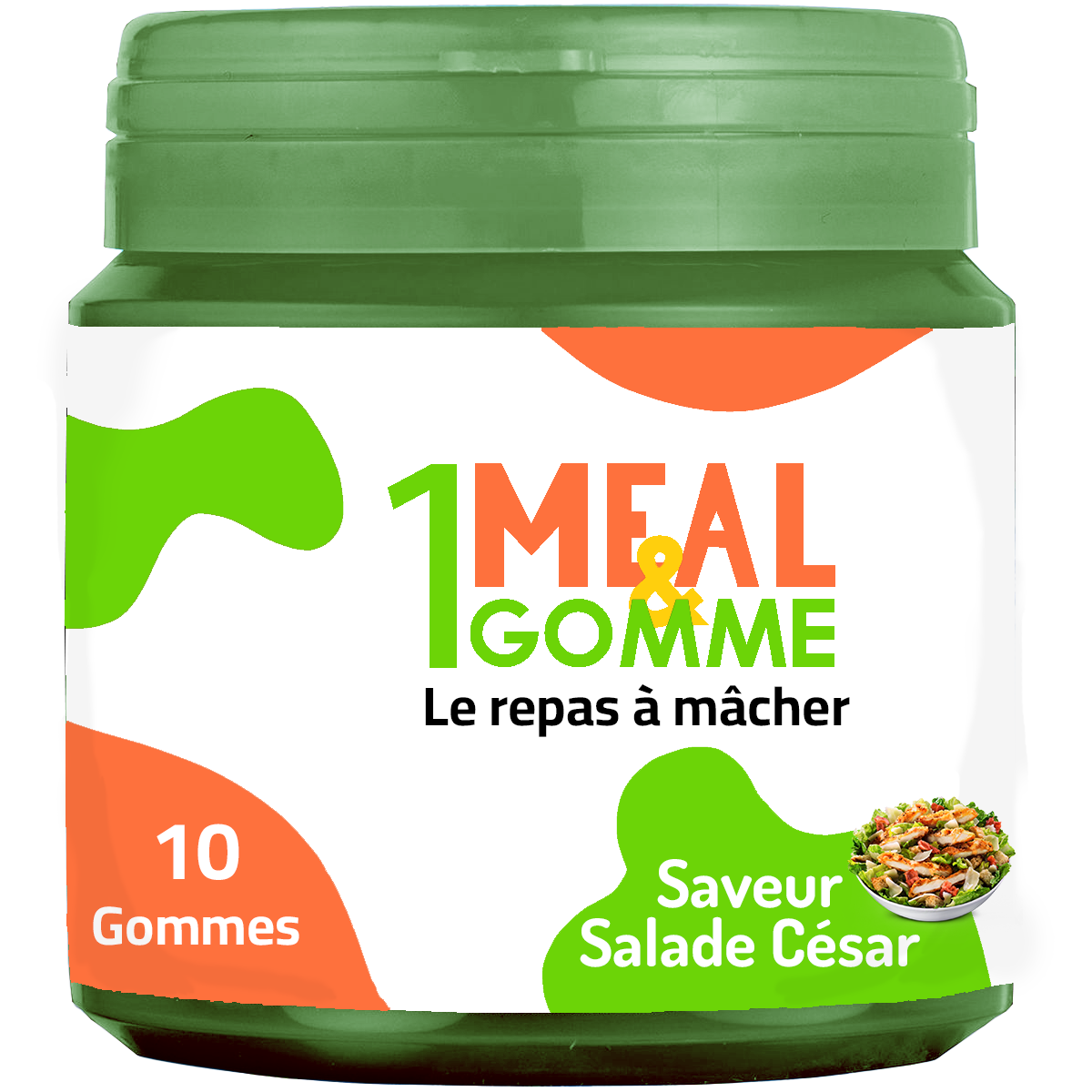Gommes Salade César - Boite de 10
